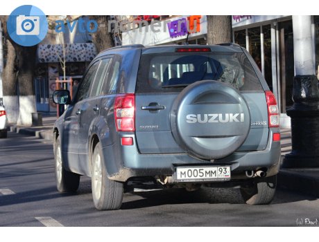 M005mm93 Suzuki Grand Vitara Krasnodar Krai License Plate Russia