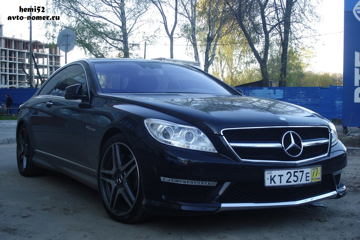 кт 257 е 77, Mercedes-Benz CL-Klasse 3rd gen (C216), 2006–2013