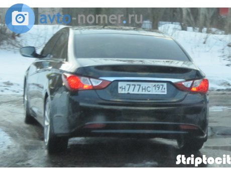 н777нс197, Hyundai Sonata