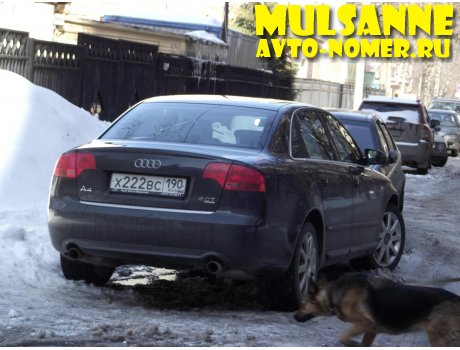 х222вс190, Audi A4