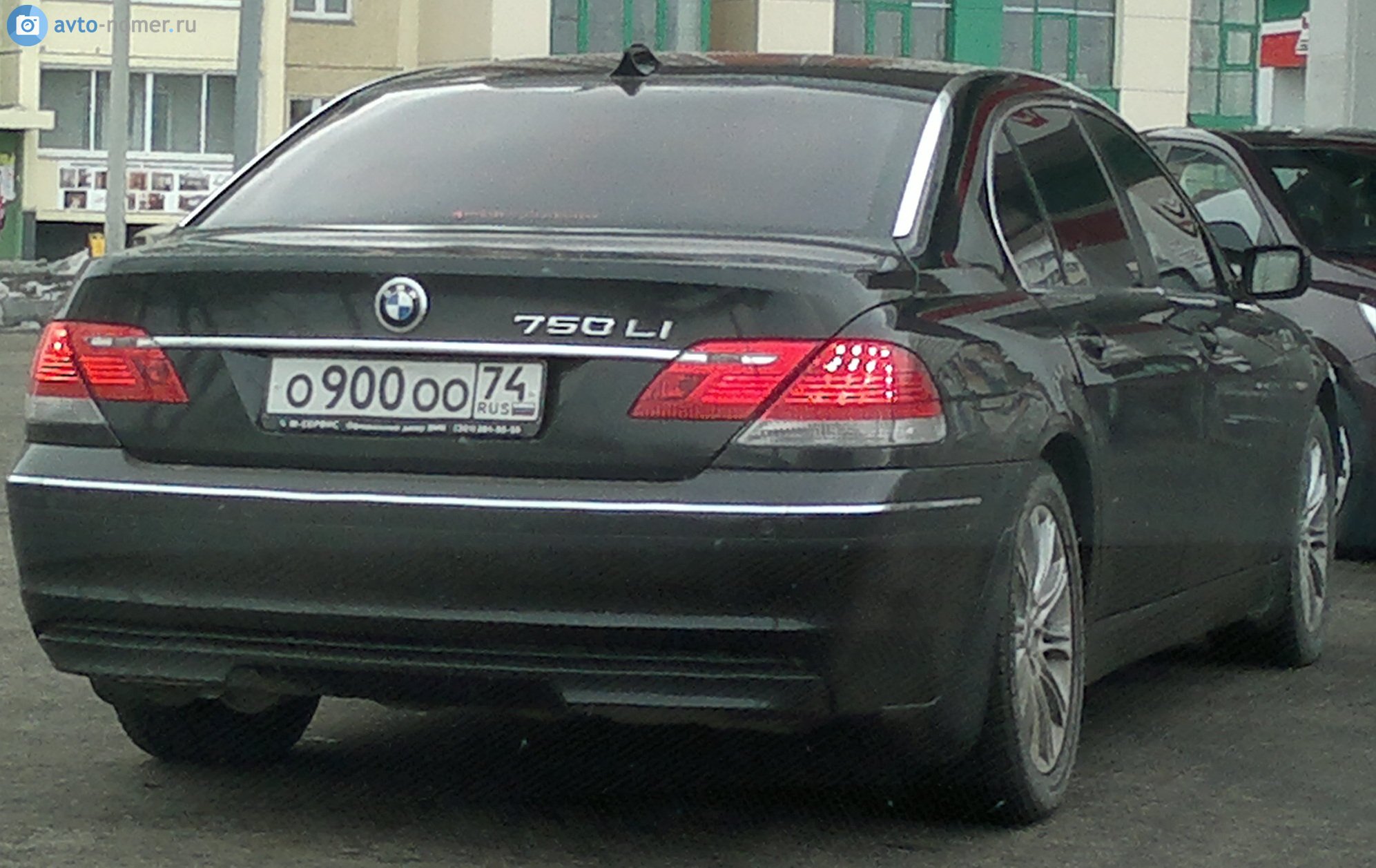 о 900 оо 74, BMW 7 Series 4th gen (E65–E68), facelift, 2005–2008