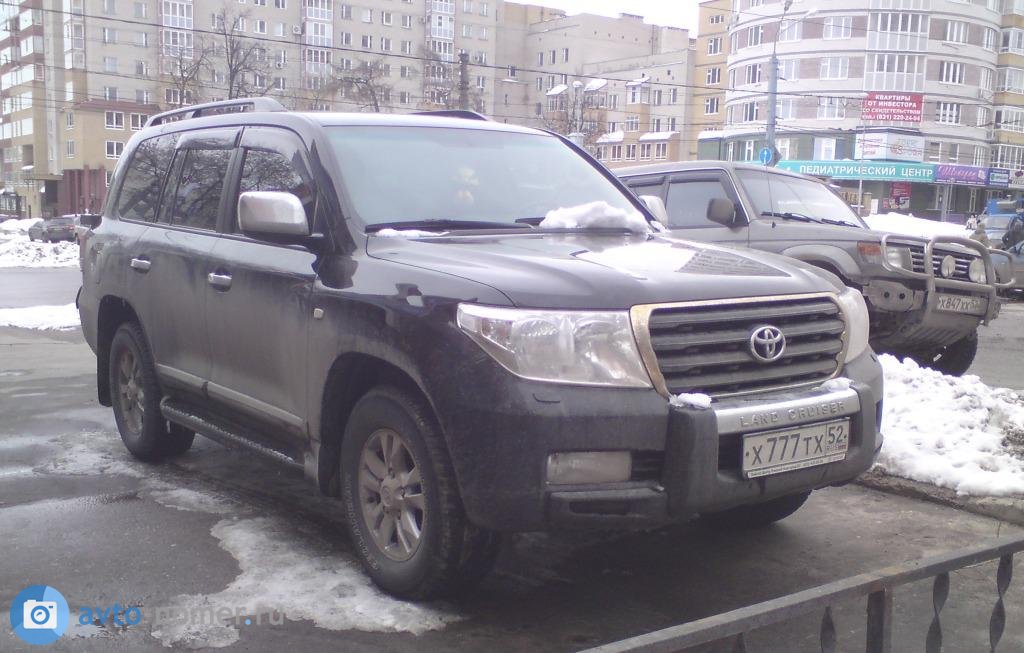 х 777 тх 52, Toyota Land Cruiser 
