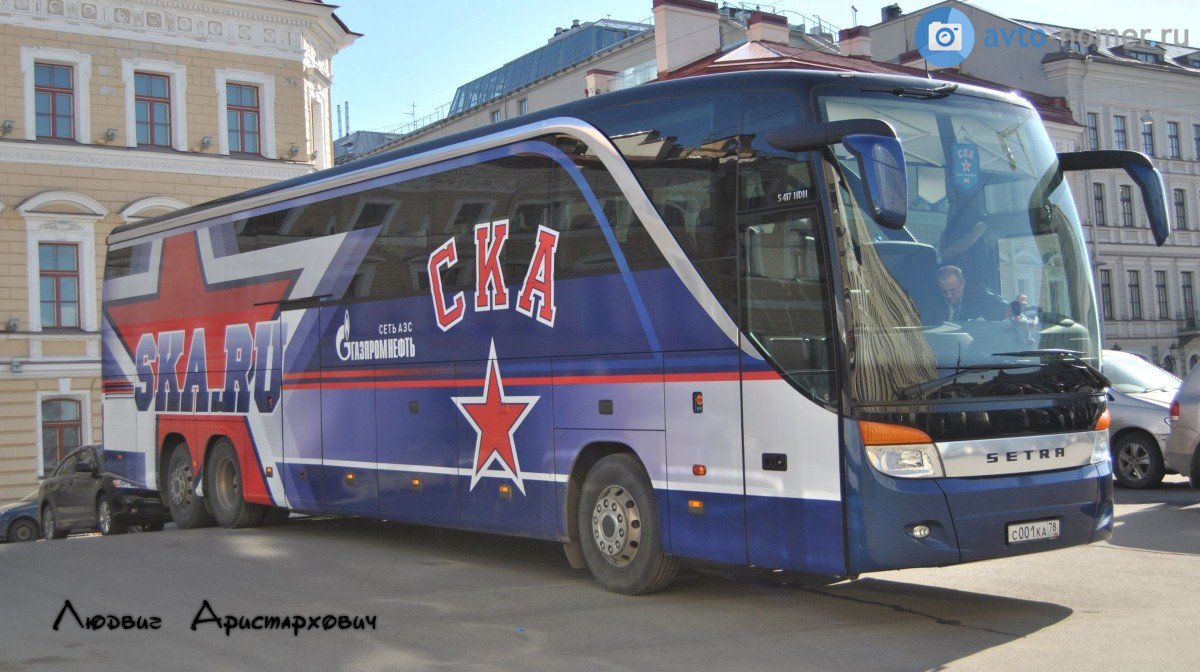 Setra 215 двухэтажный