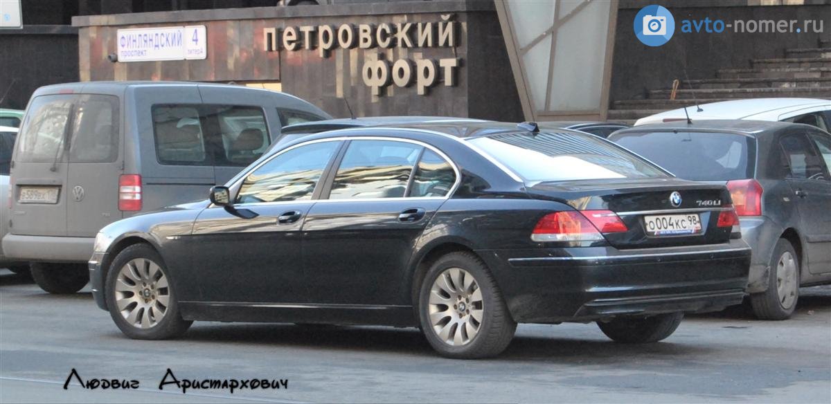 о 004 кс 98, BMW 7 Series 4th gen (E65–E68), facelift, 2005–2008