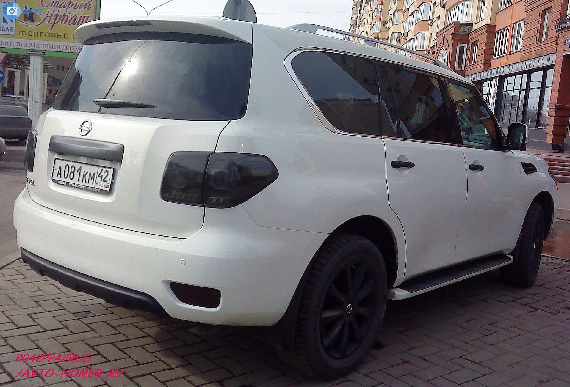 а 081 км 42, Nissan Patrol 