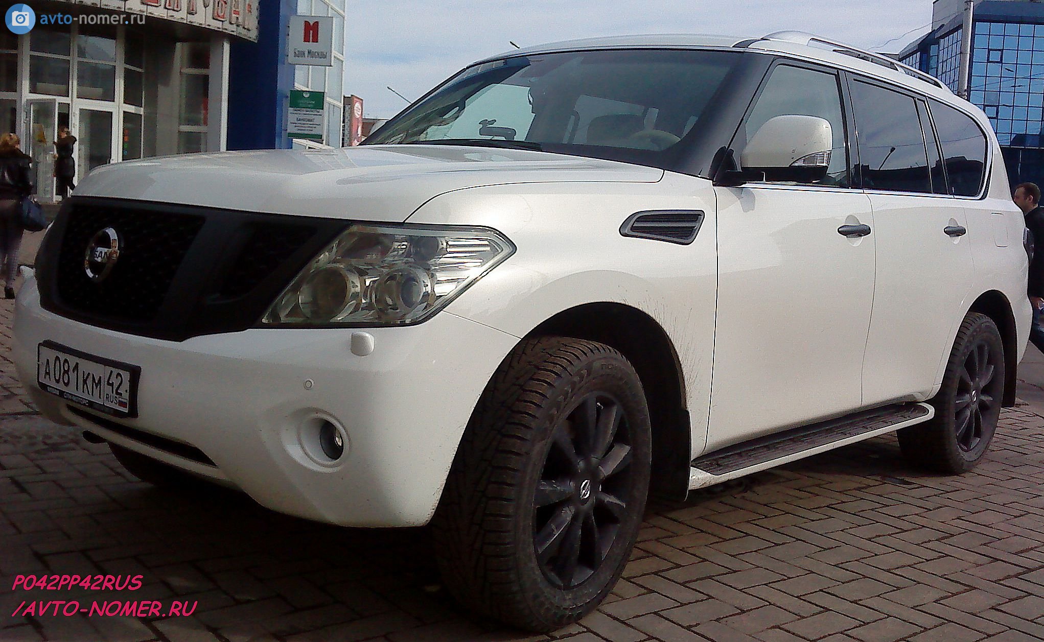 а 081 км 42, Nissan Patrol 