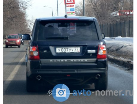 у007уу77, Land Rover Range Rover Sport