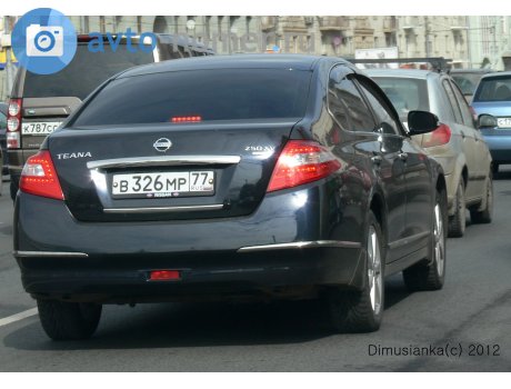 в326мр77, Nissan Teana