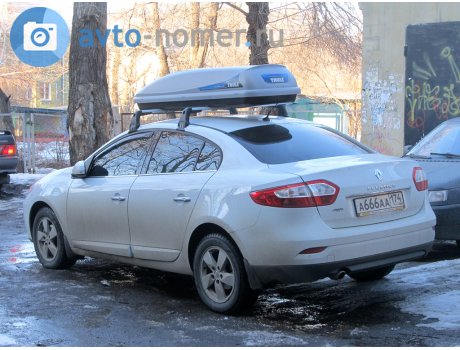 а666аа174, Renault Fluence