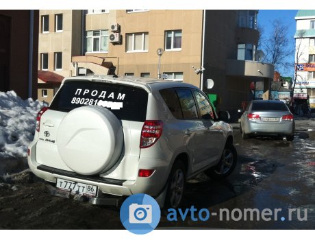 т777тт86, Toyota RAV4