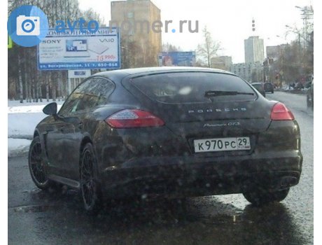 к970рс29, Porsche Panamera