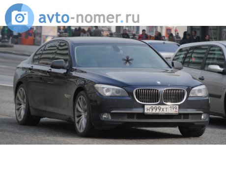н999хт199, BMW 7 Series
