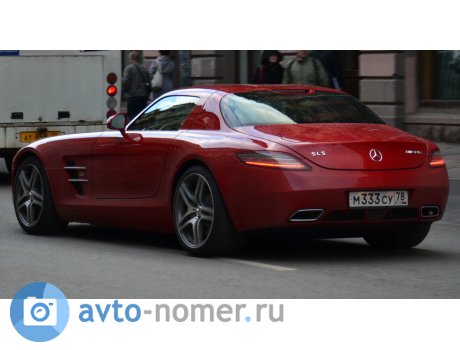 м333су78, Mercedes-Benz SLS AMG