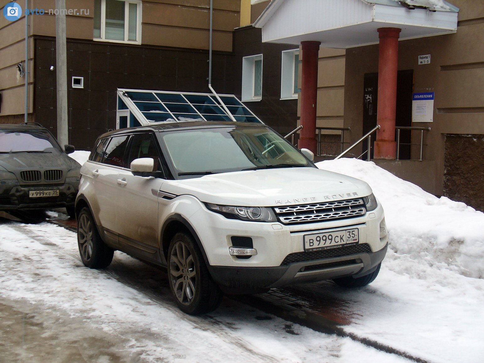 в 999 ск 35, Land Rover Range Rover Evoque 1st gen 5-door SUV (L538), 2011–2019