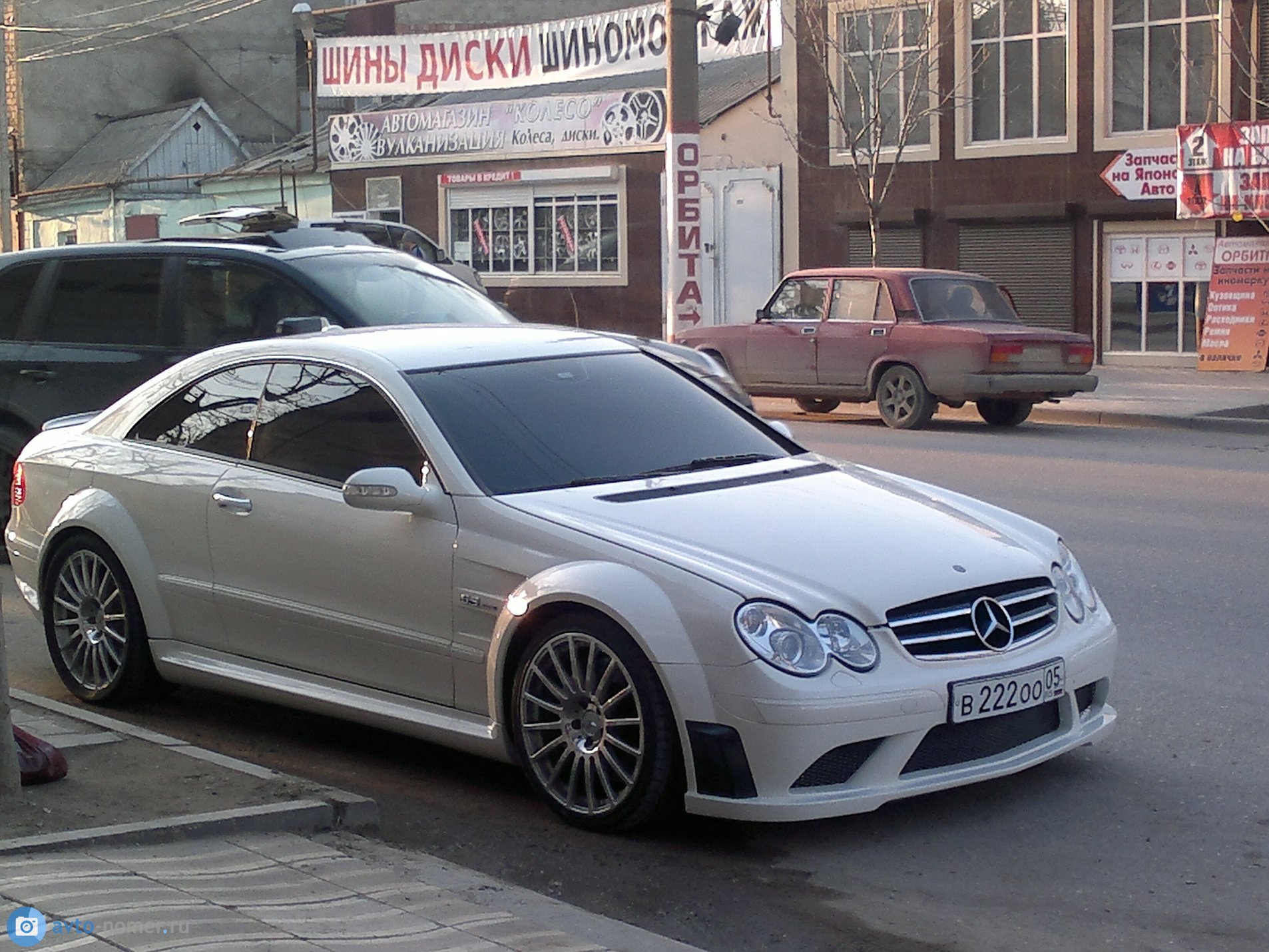 в 222 оо 05, Mercedes-Benz CLK-Klasse 2nd gen Сoupé (C209), 2002–2009