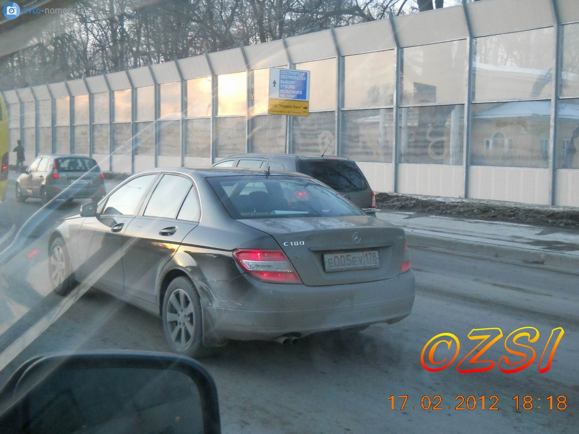 е 005 еу 178, Mercedes-Benz C-Klasse 3rd gen Sedan (W204), 2007–2015