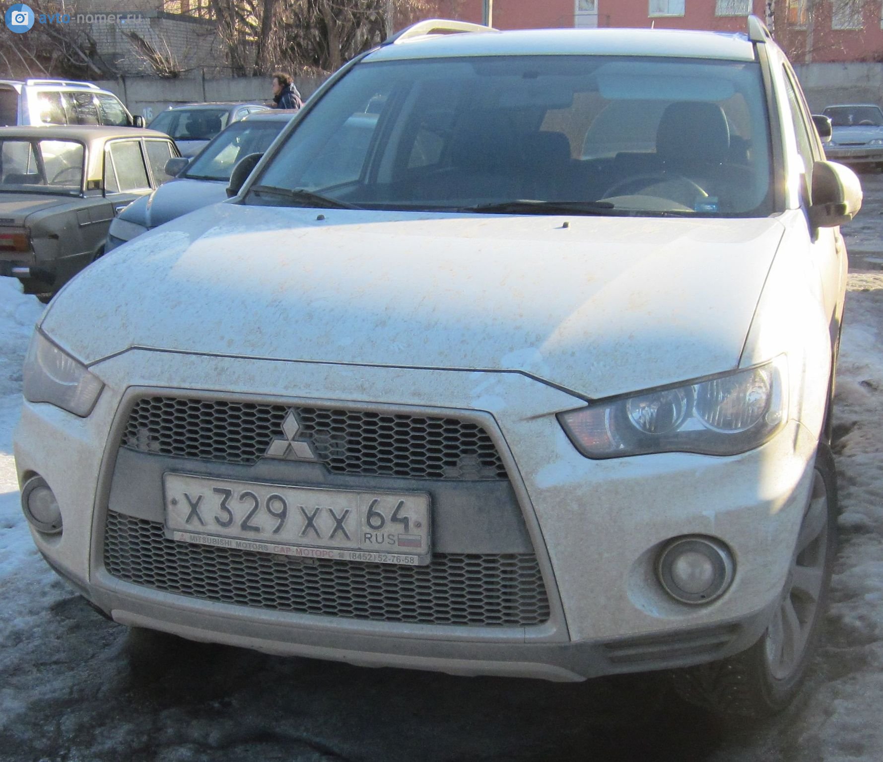 х 329 хх 64, Mitsubishi Outlander 2nd gen (XL) (CW/ZG/ZH), 2005–2013