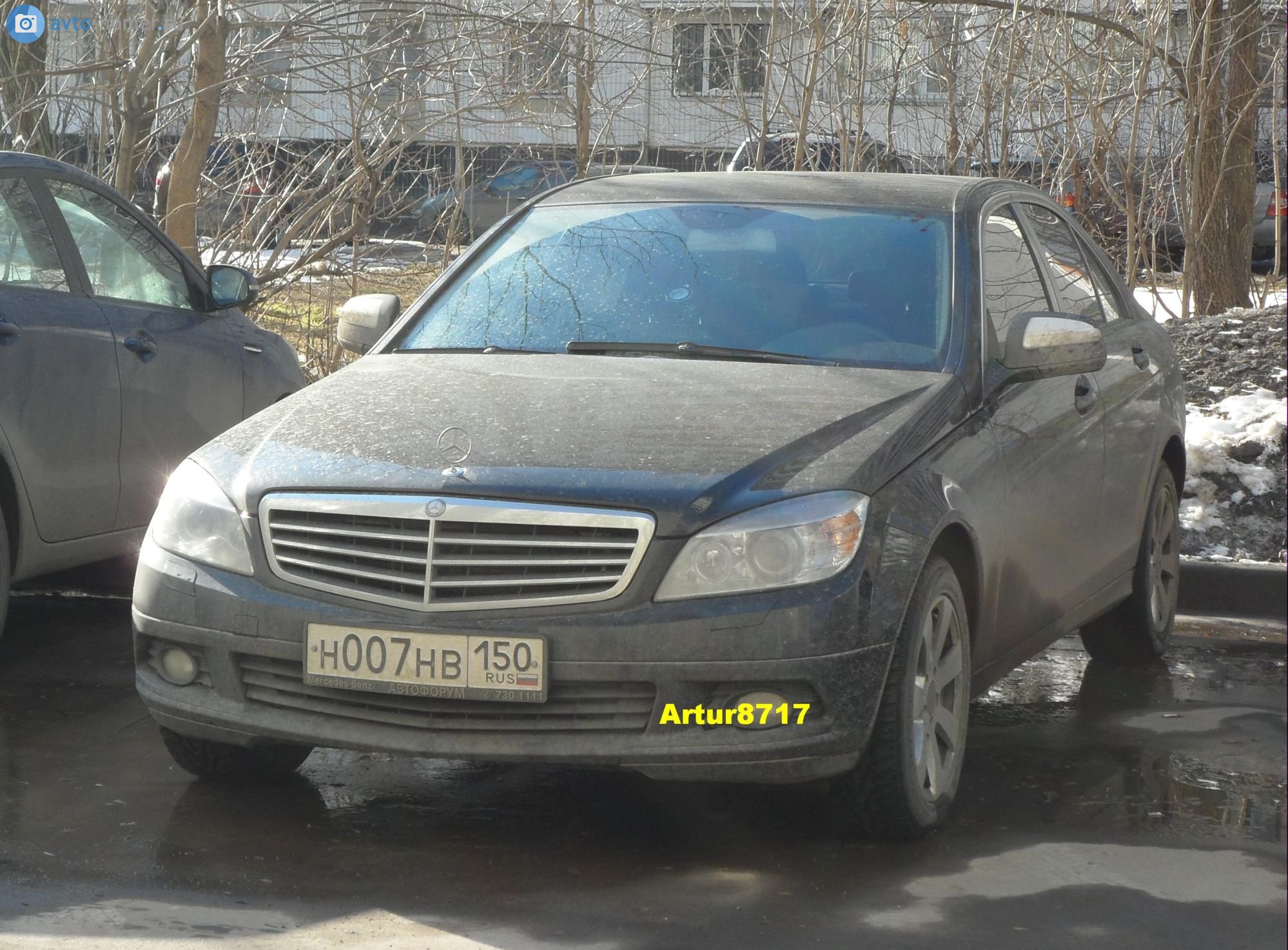 н 007 нв 150, Mercedes-Benz C-Klasse 3rd gen Sedan (W204), 2007–2015