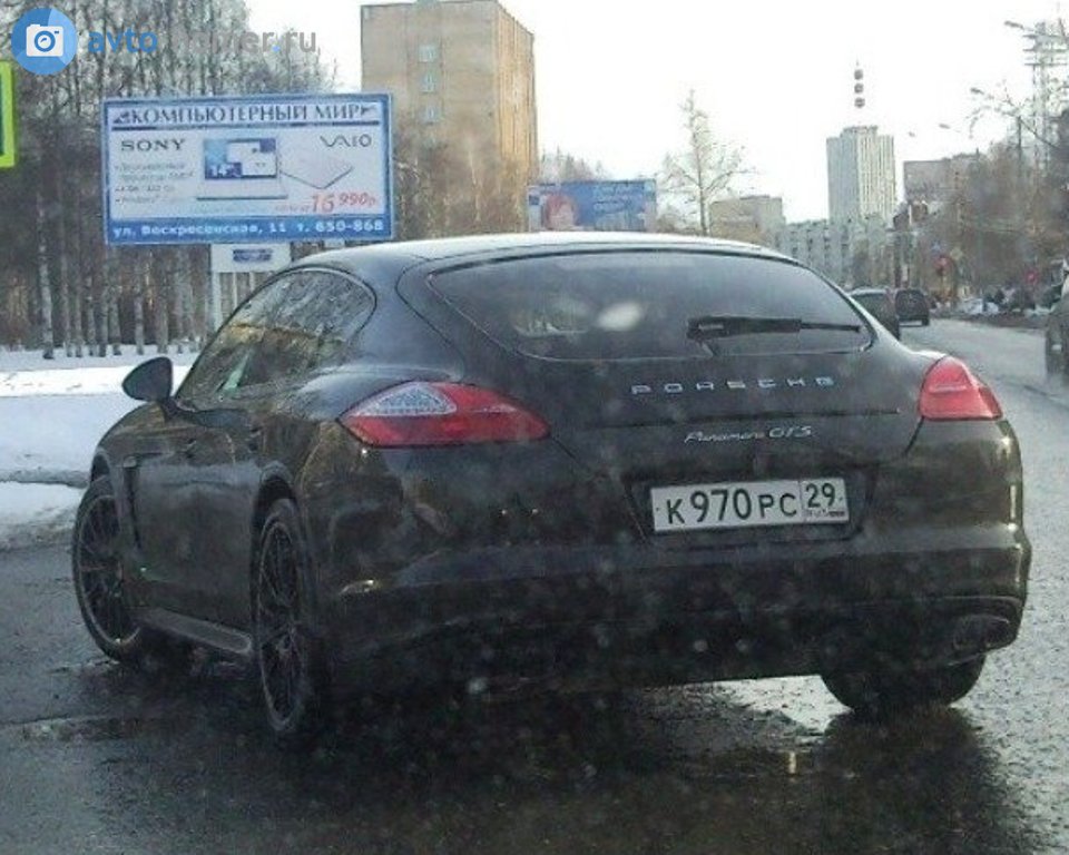 к 970 рс 29, Porsche Panamera 1st gen (970), 2009–2013