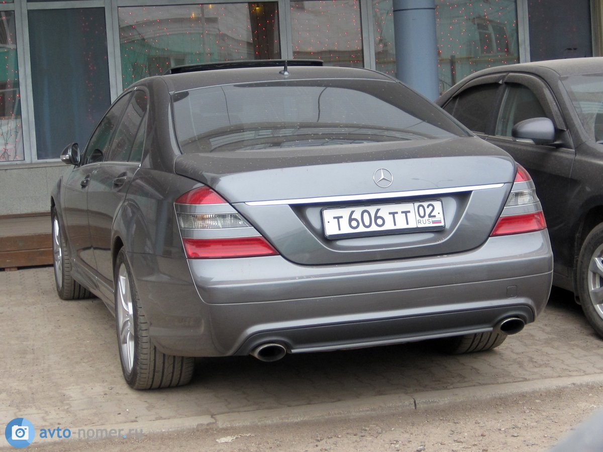 т 606 тт 02, Mercedes-Benz S-Klasse 7th gen (W221/V221), 2005–2013