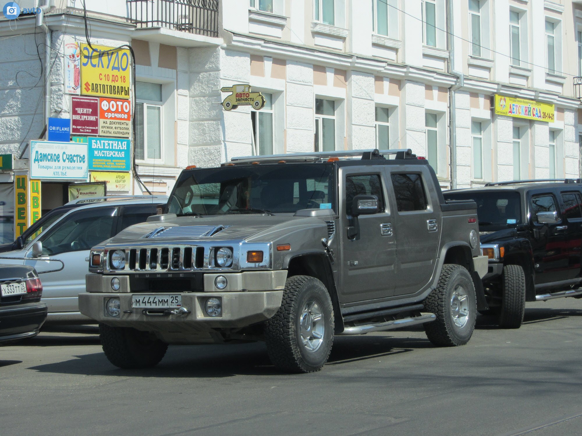 м 444 мм 25, HUMMER H2 1st gen SUT Pickup (GMT820), 2005–2009