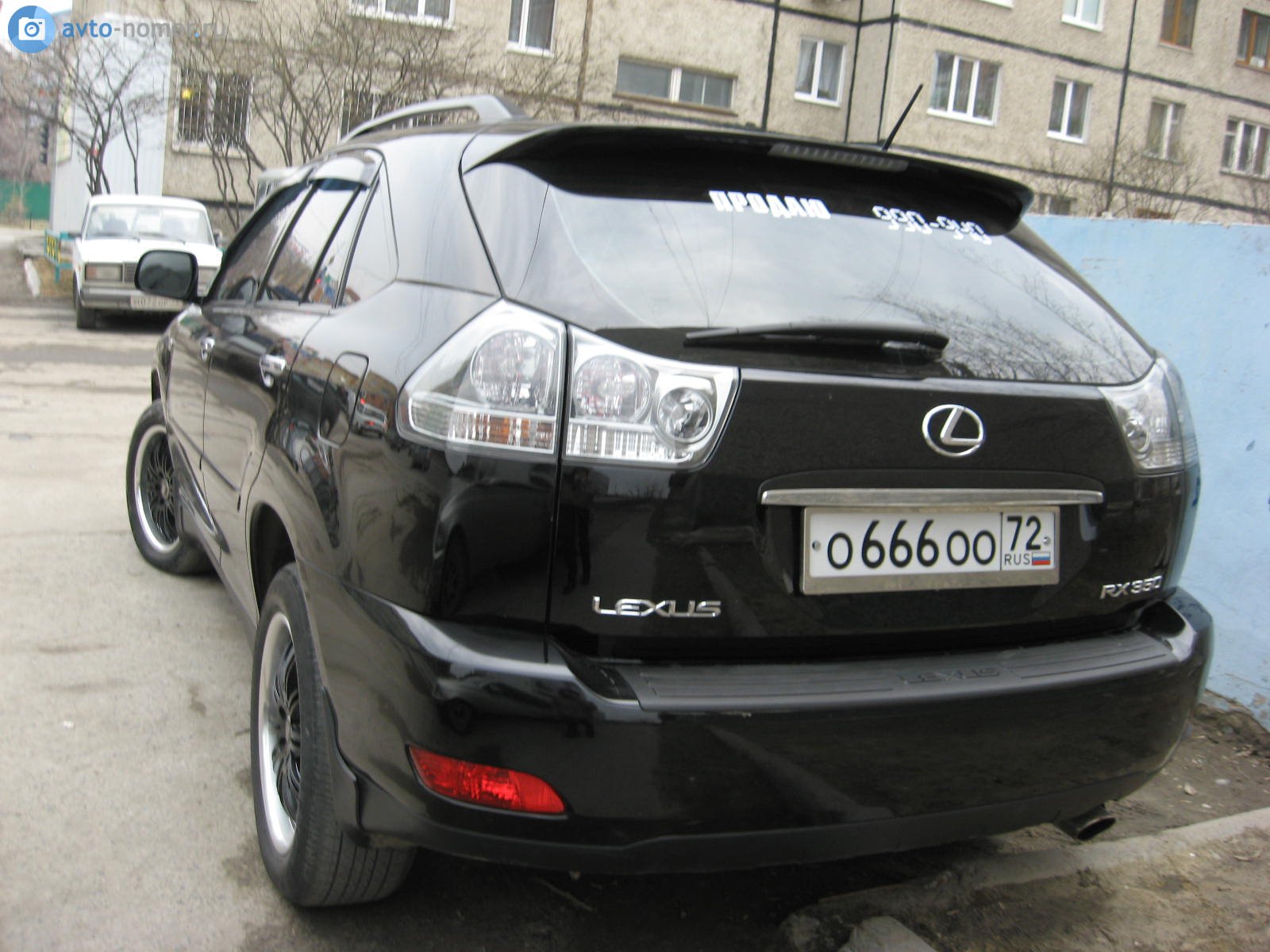 о 666 оо 72, Lexus RX 2nd gen (XU30), 2003–2008