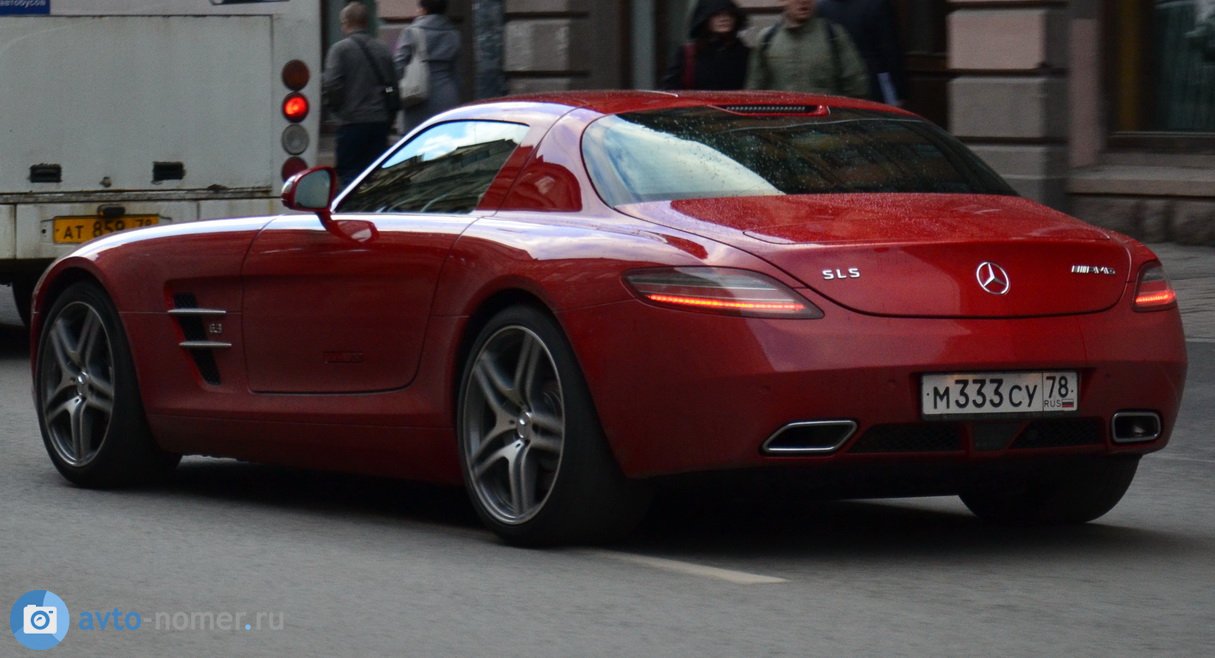м 333 су 78, Mercedes-Benz SLS AMG 1st gen Coupé (C197), 2010–2014