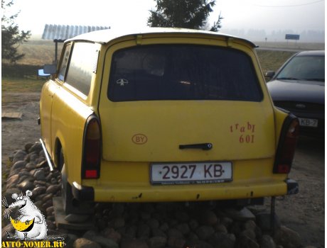 2927 KB, Trabant 601