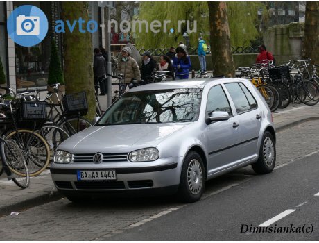 BA AA 4444, Volkswagen Golf