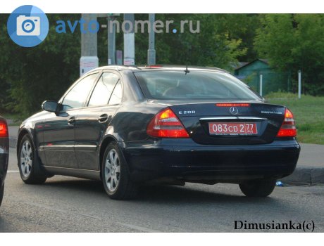 083CD 2 77, Mercedes-Benz E-Klasse