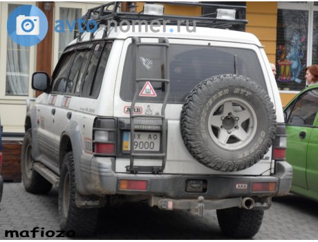 BX 9000 AO, Mitsubishi Pajero