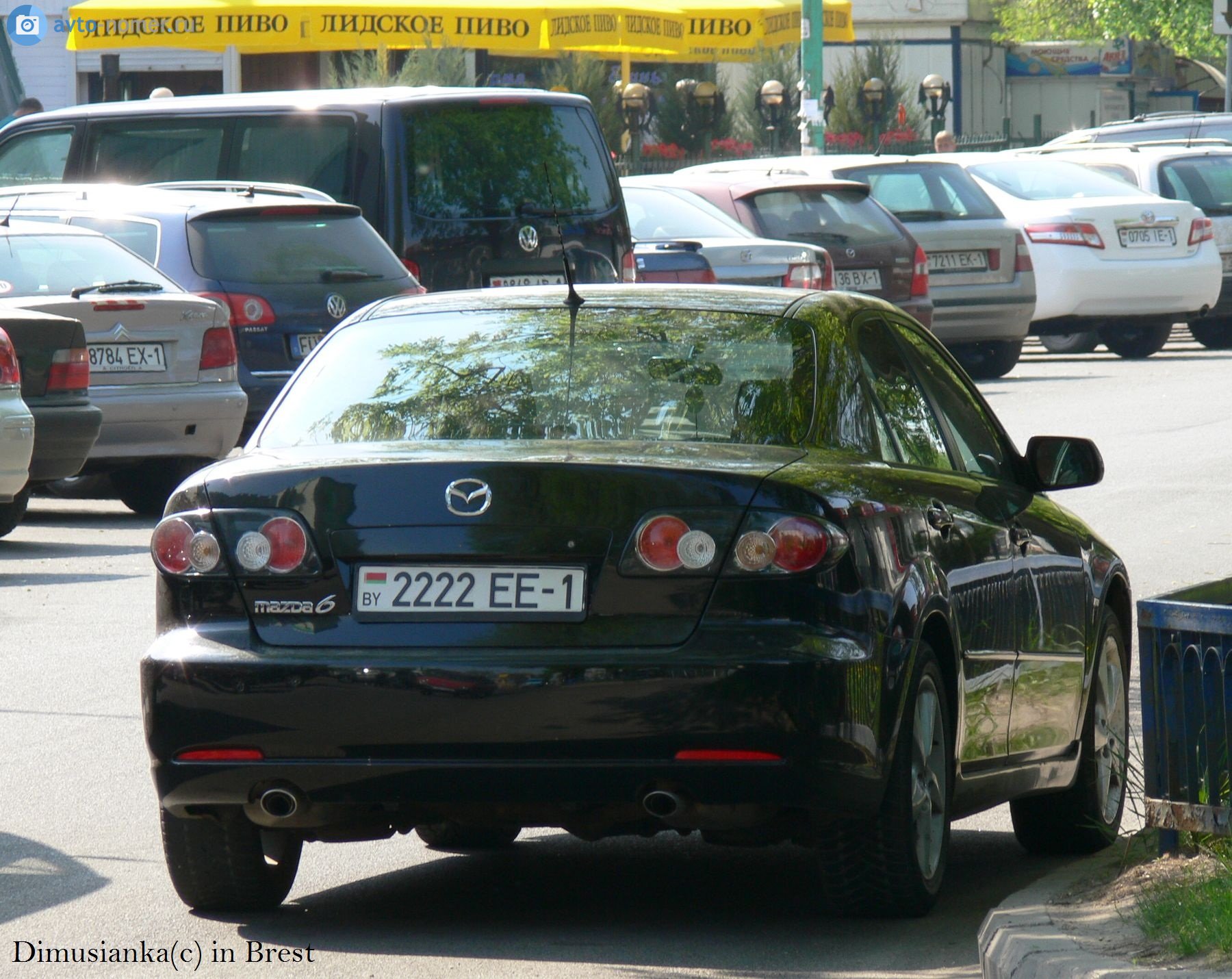 2222 EE-1, Mazda 6 1st gen Sedan/Liftback (GG), 2002–2008 (–2016 for CN-market)