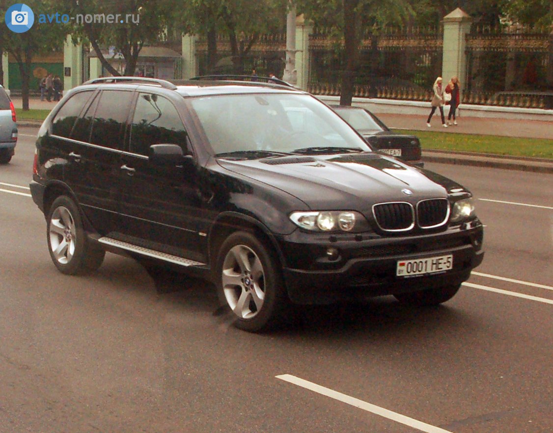 0001 HE-5, BMW X5 1st gen (E53), 1999–2006