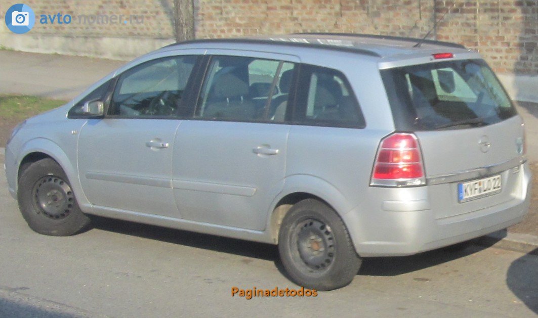 KYF LO 22, Opel Zafira 2nd gen (Family) (B; A05), 2005–2014