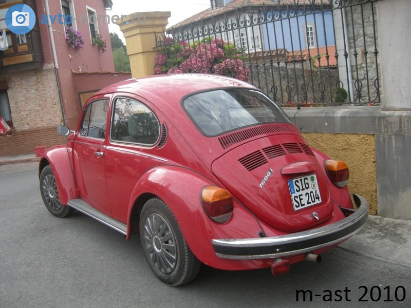 SIG SE 204, Volkswagen Beetle 1st gen Sedan (Type 1), 1938­–2003