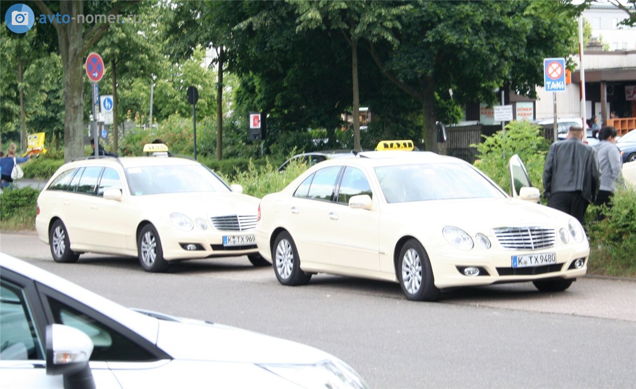 K TX 9480, Mercedes-Benz E-Klasse 3rd gen Sedan (W211), 2002­–2009