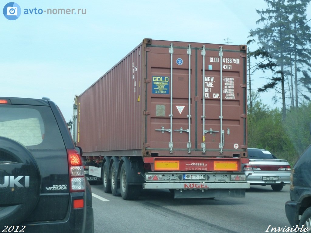 HB TB 218, Kögel S/SC/SI/SN/SP/SV/SF/SW/GN 