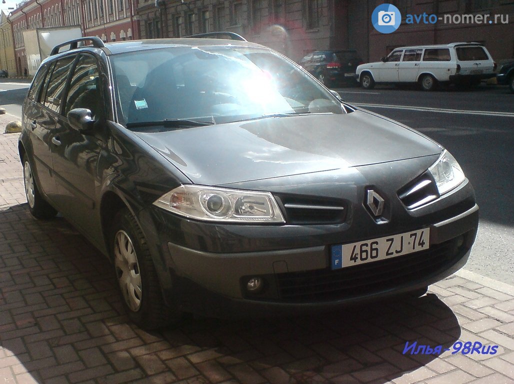 466 ZJ 74, Renault Mégane 2nd gen Estate Wagon (K84), 2003–2009 (­–2012 for BR-market)