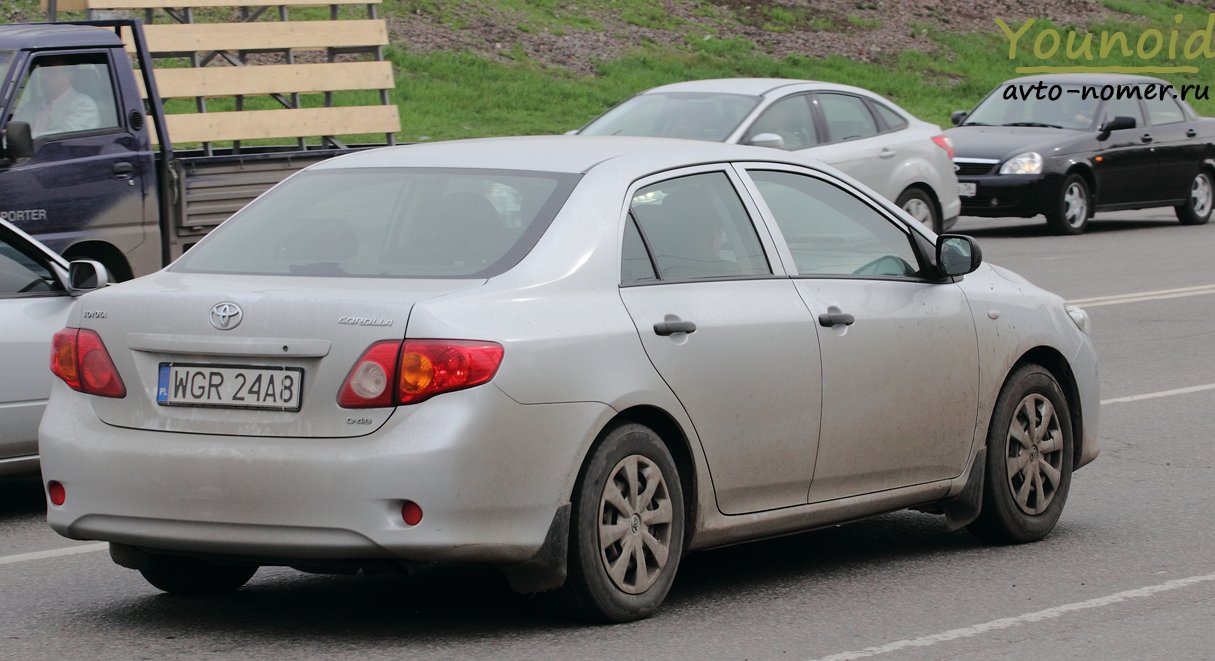 WGR 24A8, Toyota Corolla 10th gen (Altis) Sedan (E140/E150), 2006–2013 (–2020 for ZA-market)