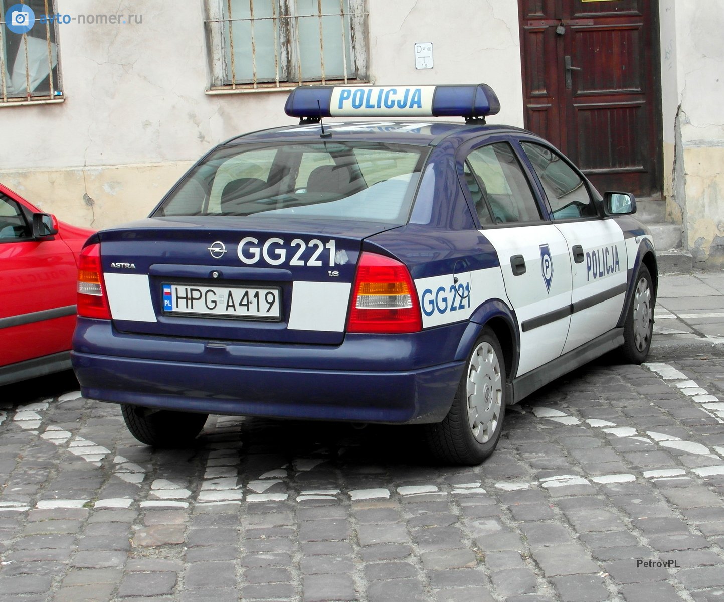HPG A419, Opel Astra 2nd gen Sedan (G; T98), 1998–2009