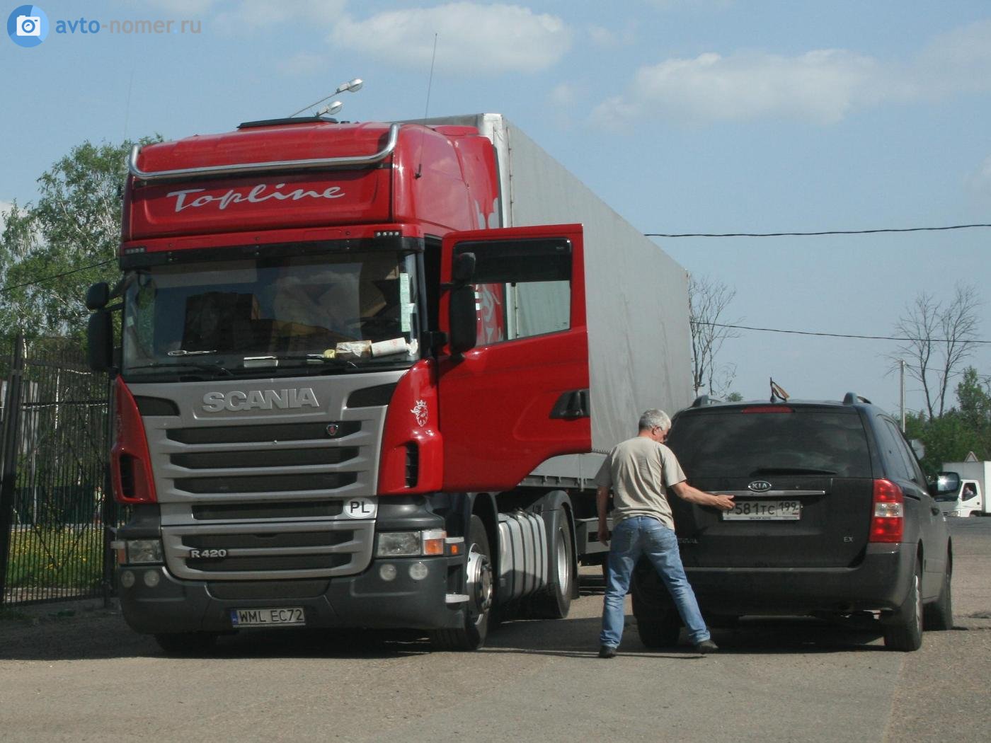 WML EC72, Scania R-Series 
