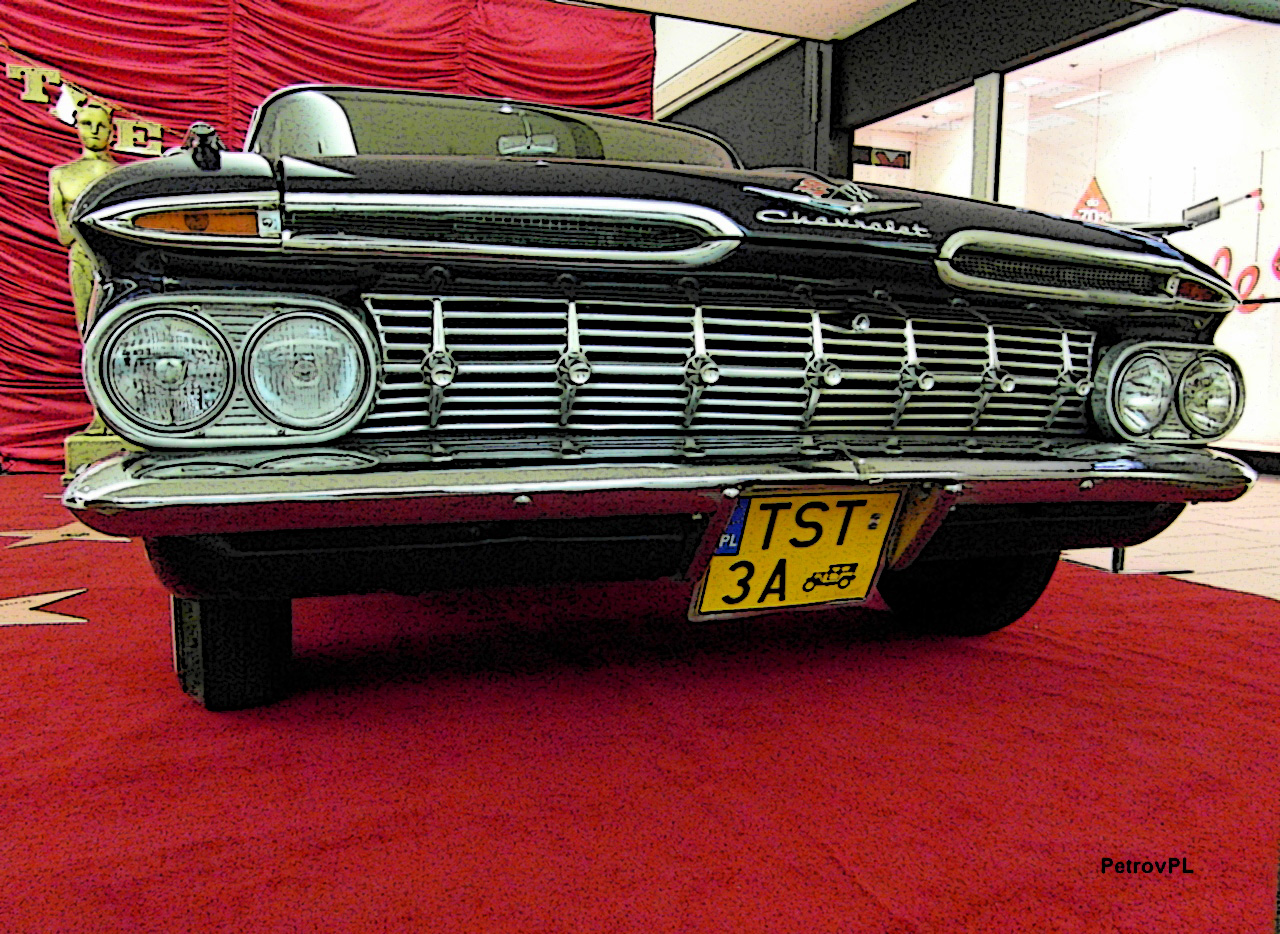 TST 3A, Chevrolet Bel Air 4th gen 1959 4-door Sedan (1519/1619; B-body), 1958–1959