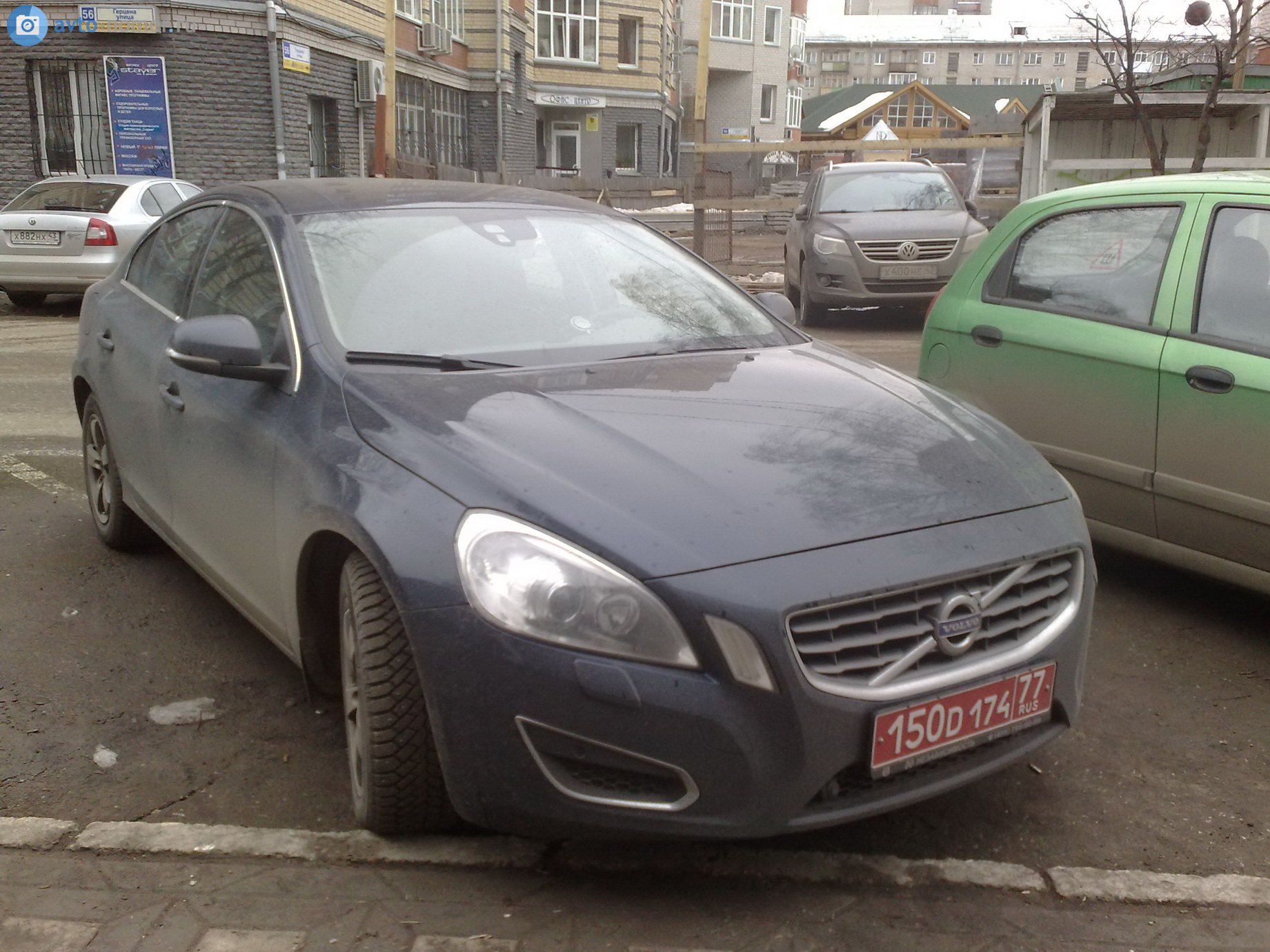 150 D 174 77, Volvo S60 2nd gen (134), 2011–2018