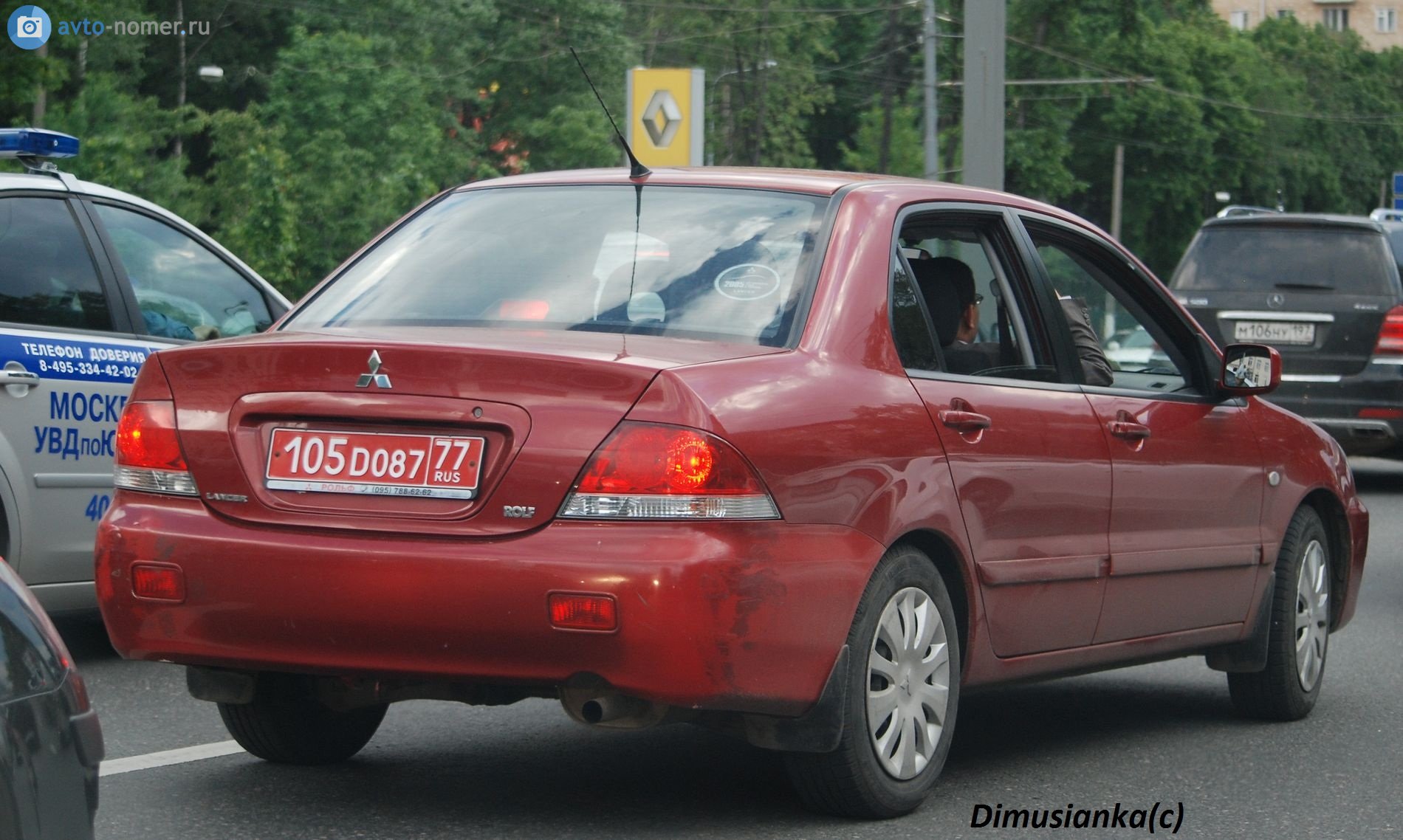 105 D 087 77, Mitsubishi Lancer 