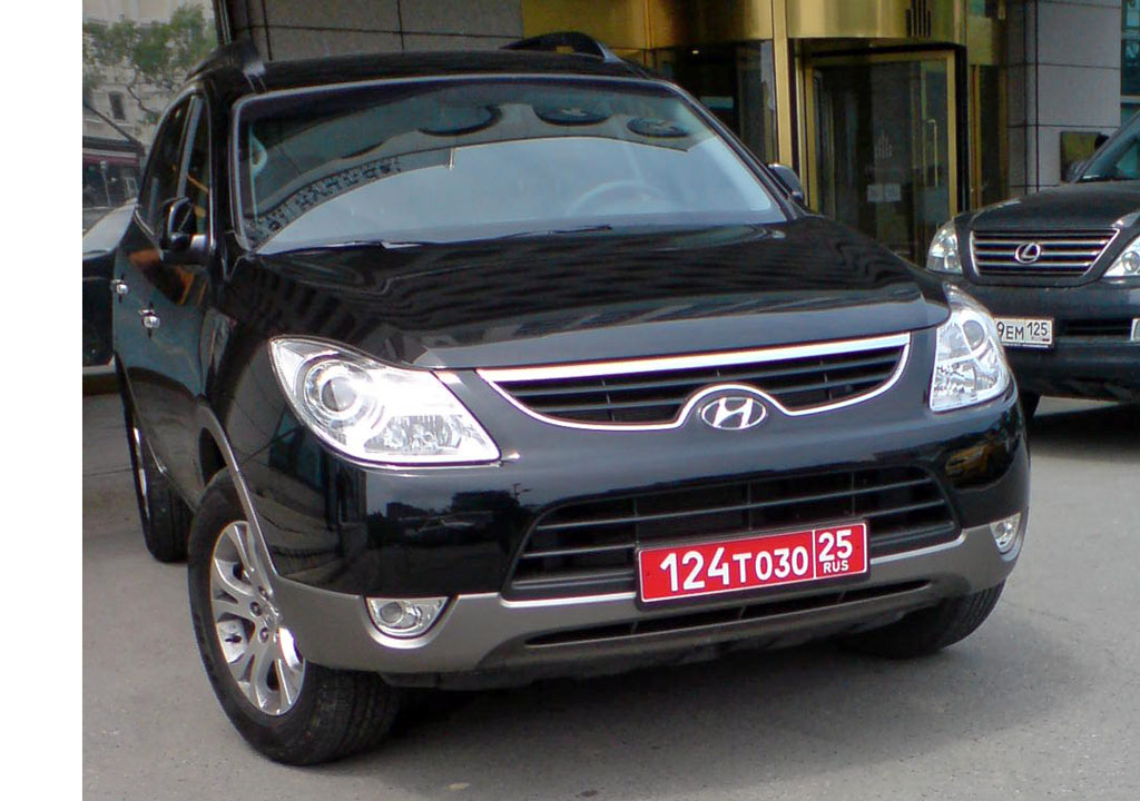 124 T 030 25, Hyundai ix55 1st gen (EN), 2008–2012