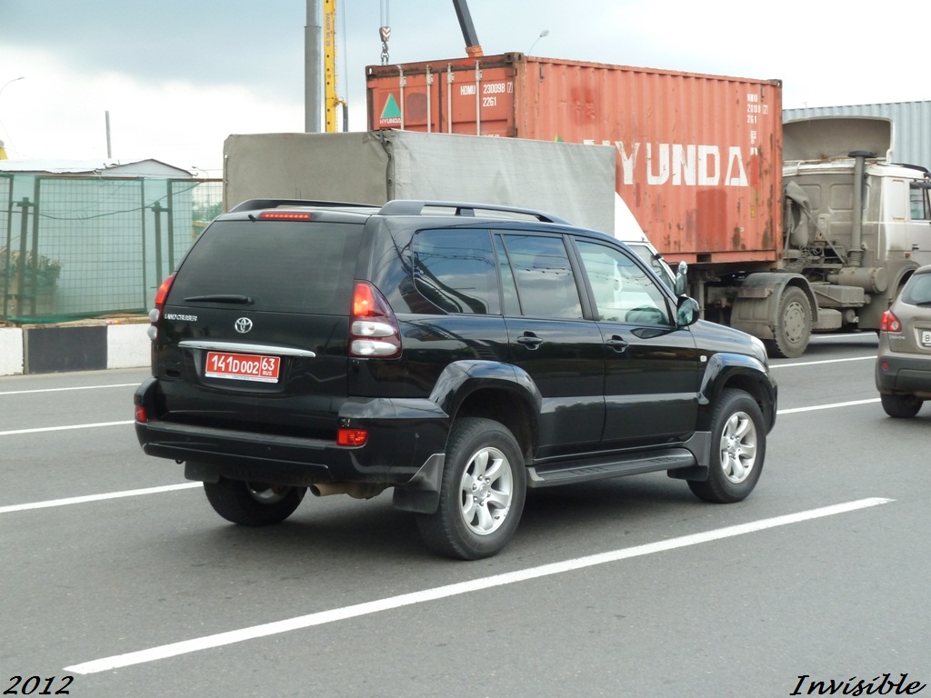 141 D 002 63, Toyota Land Cruiser Prado 3rd gen 5-door SUV (J120), 2002–2009