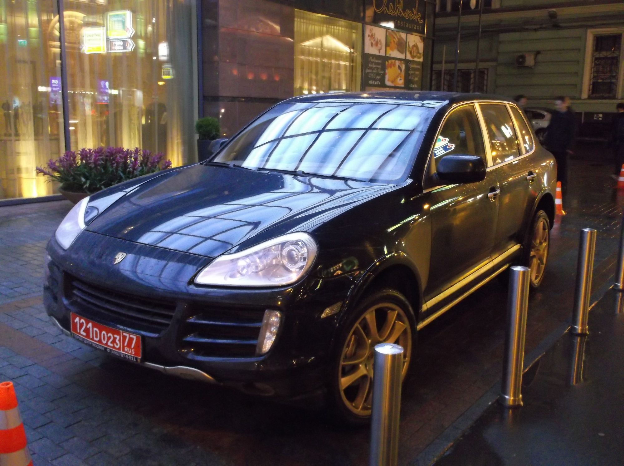 121 D 023 77, Porsche Cayenne 1st gen (957; 9PA), facelift, 2007–2010
