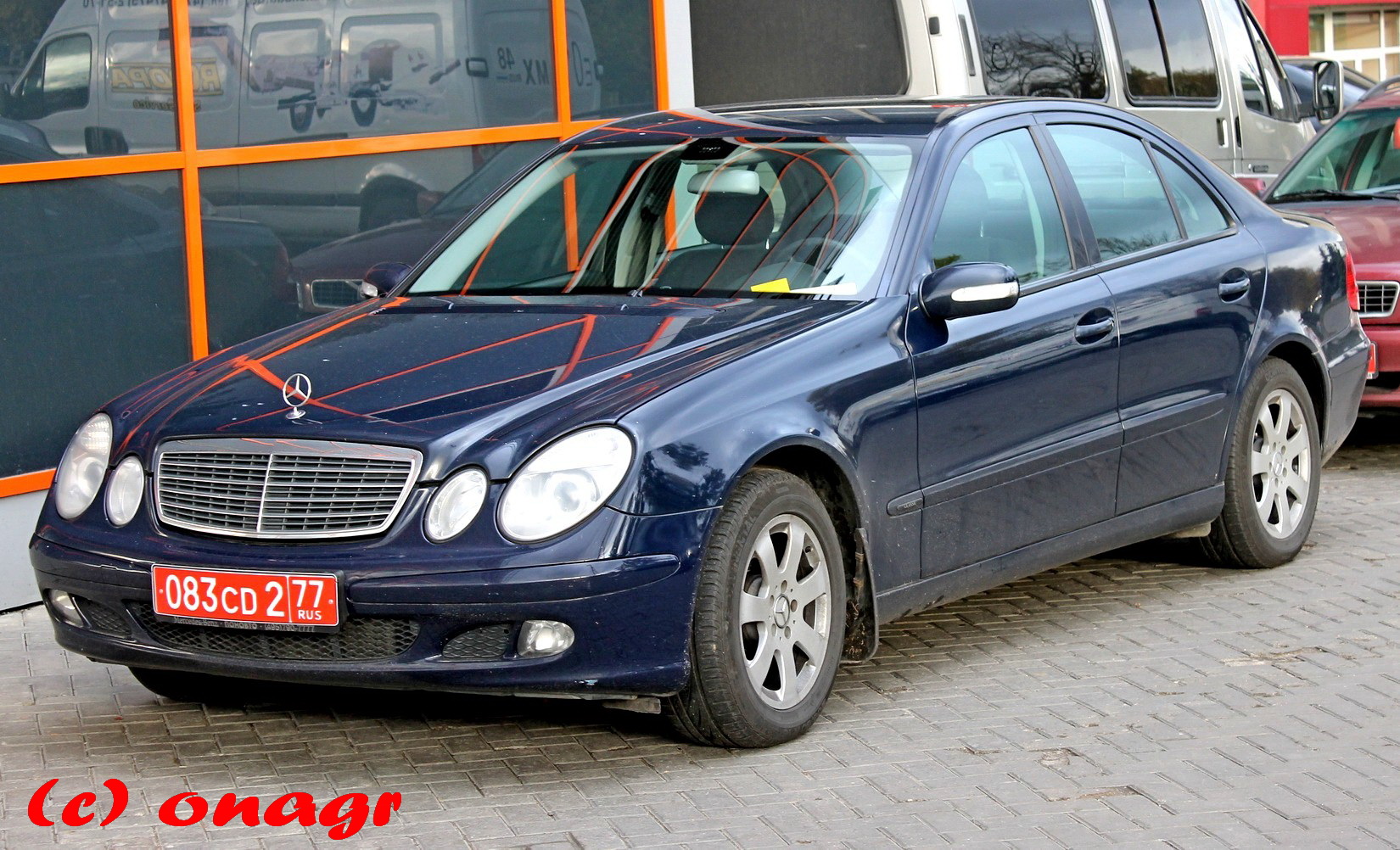 083 CD 2 77, Mercedes-Benz E-Klasse 3rd gen Sedan (W211), 2002­–2009