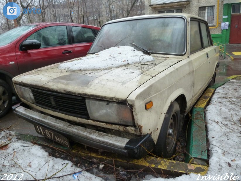 4187 МНЯ, Lada (VAZ) 2105 Жигули (Nova / Riva / 1300 / 1500), 1980–2010