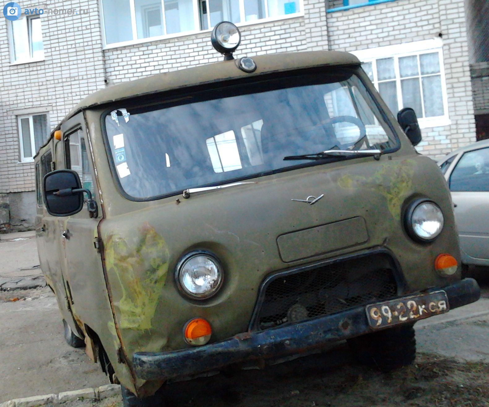 9922 КСЯ, UAZ 452 452А/3962/3741 Glassed Van, 1965–